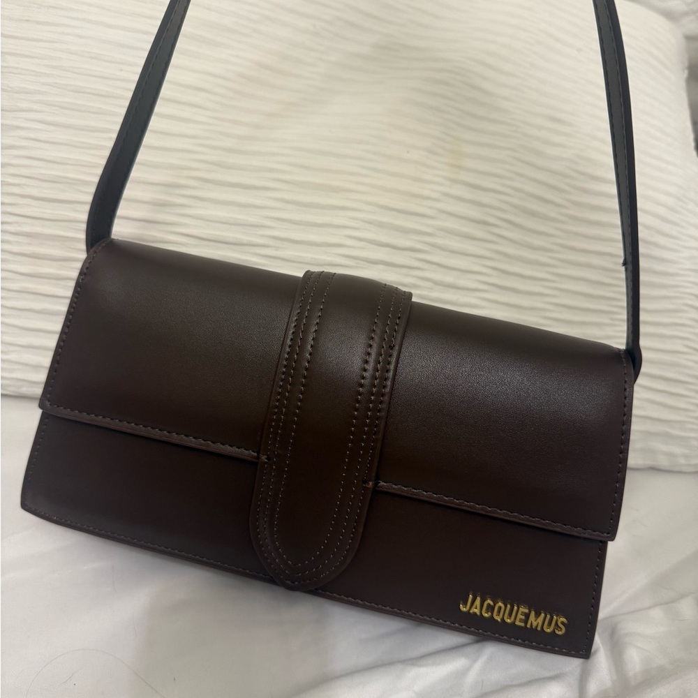 Jacquemus Brown Leather Shoulder Bag
